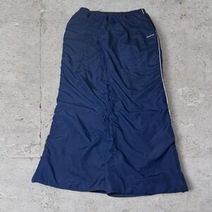 Mens vintage Y2K Baggy navy Reebok track pants sweatpants size Medium